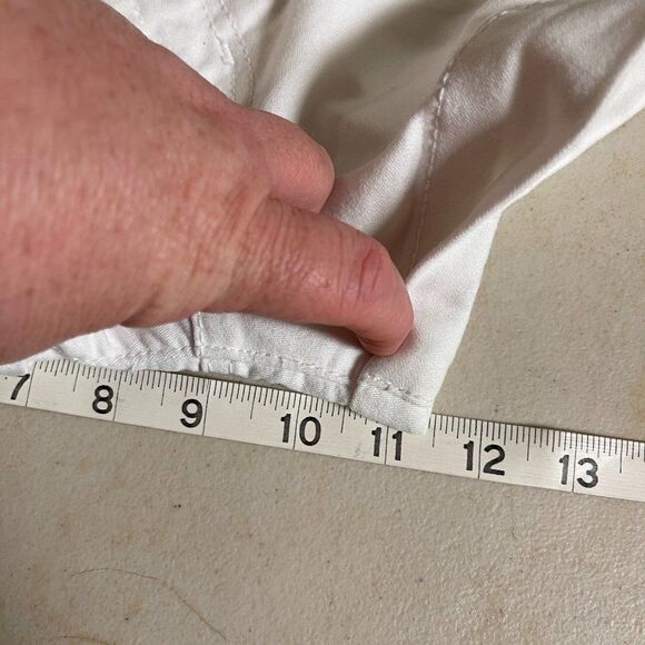 No Bo Midrise Denim White Shorts 1 - Picture 4 of 6